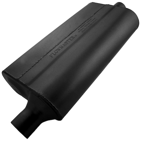 Flowmaster 50 SERIES DELTA FLOW MUFFLER, 2.00IN IN (O) / OUT (C): EA 942051